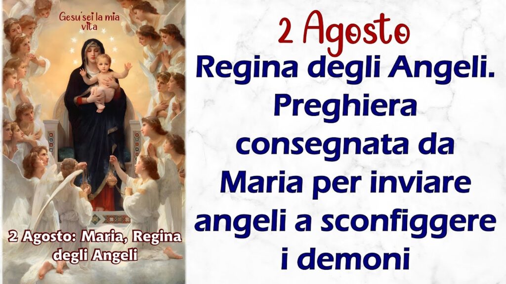 Preghiera alla vergine degli angeli - Parrocchia San Giuseppe Manfredonia