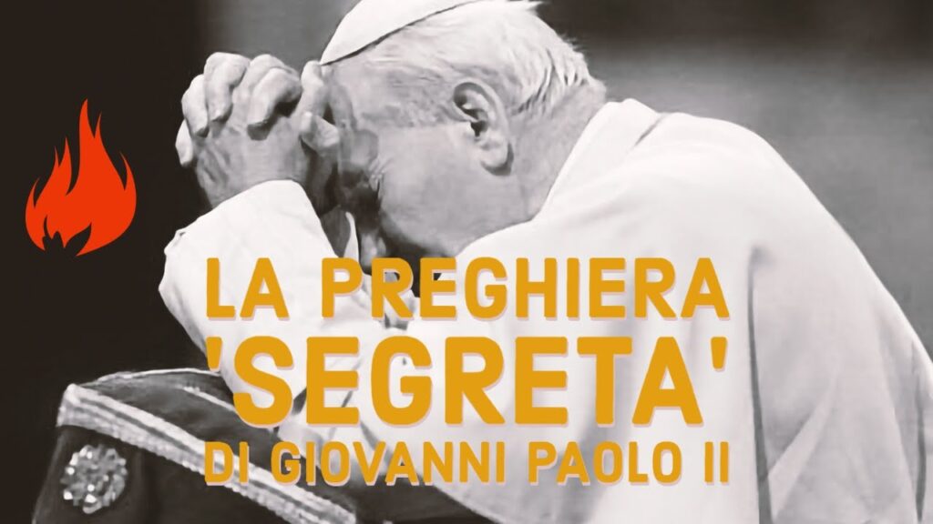 Preghiera allo spirito santo di papa giovanni paolo ii - Parrocchia San