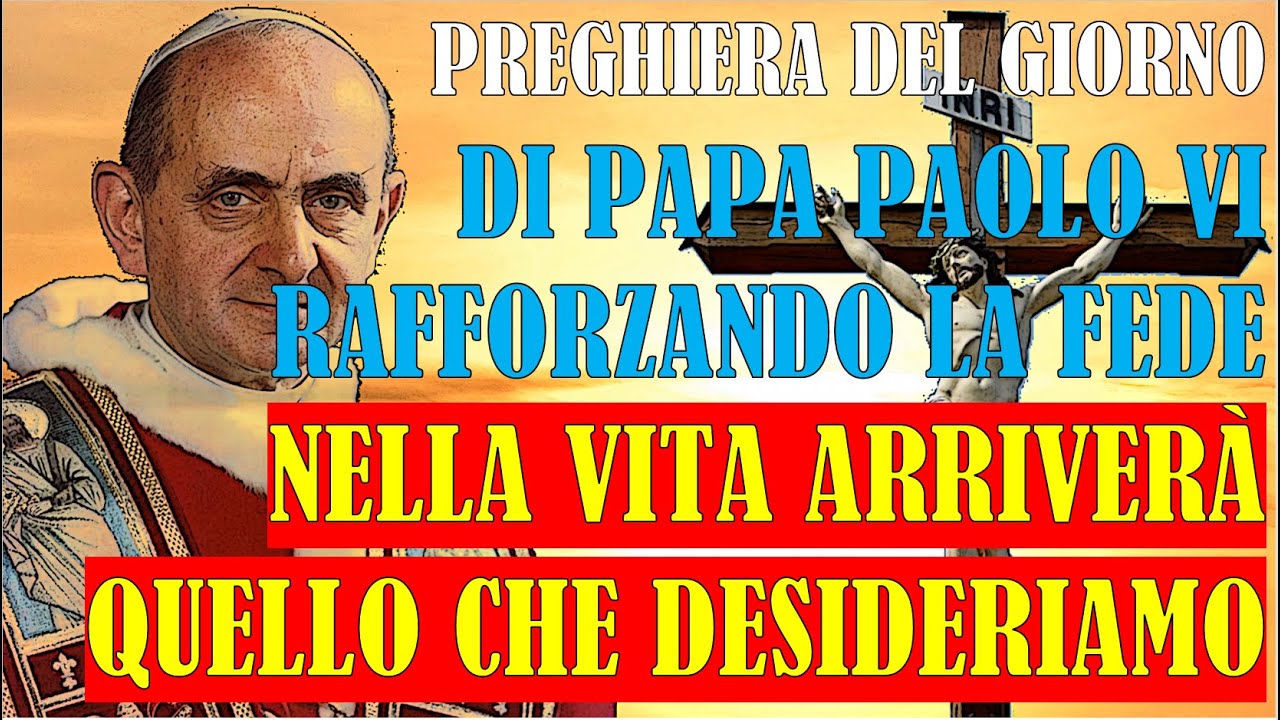 Preghiera A San Paolo Vi