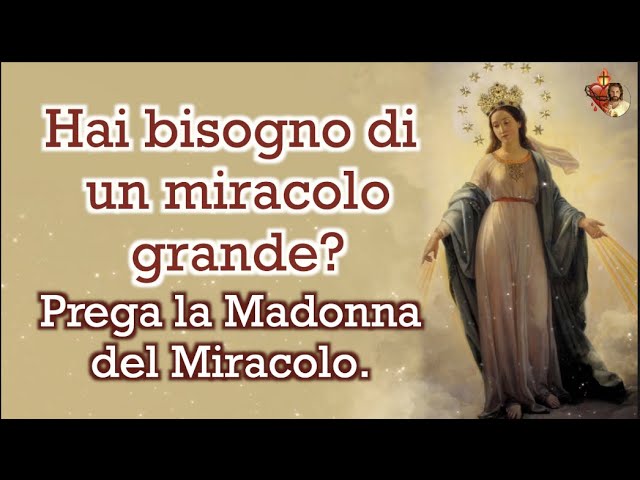 Preghiera madonna del miracolo roma - Parrocchia San Giuseppe Manfredonia