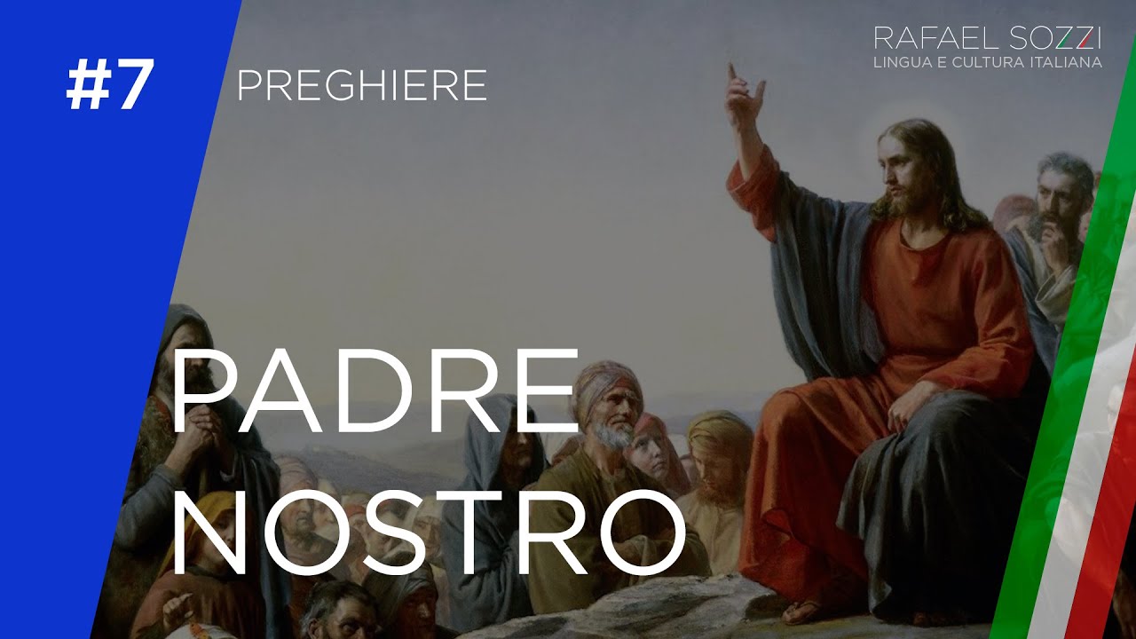 Padre Nostro Preghiera In Inglese Preghiera padre nostro da stampare - Parrocchia San Giuseppe Manfredonia