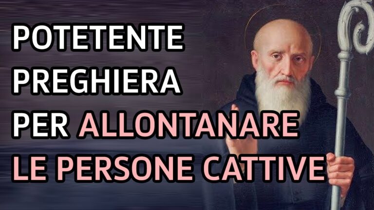 Preghiera Per Allontanare Una Persona