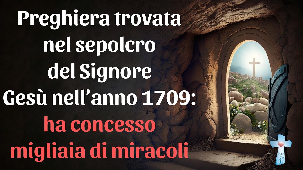 Lettera Di Gesù Trovata Nel Santo Sepolcro
