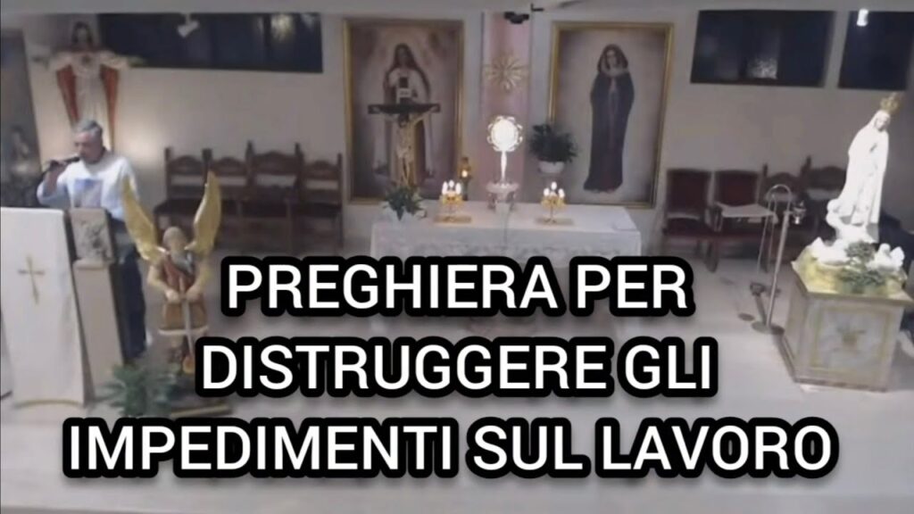 Preghiera per proteggere il lavoro - Parrocchia San Giuseppe Manfredonia