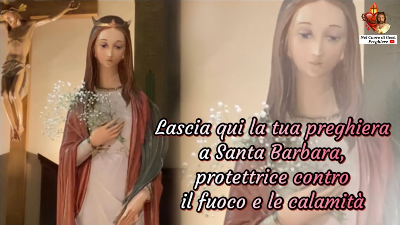 Preghiera per un amore a santa barbara - Parrocchia San Giuseppe
